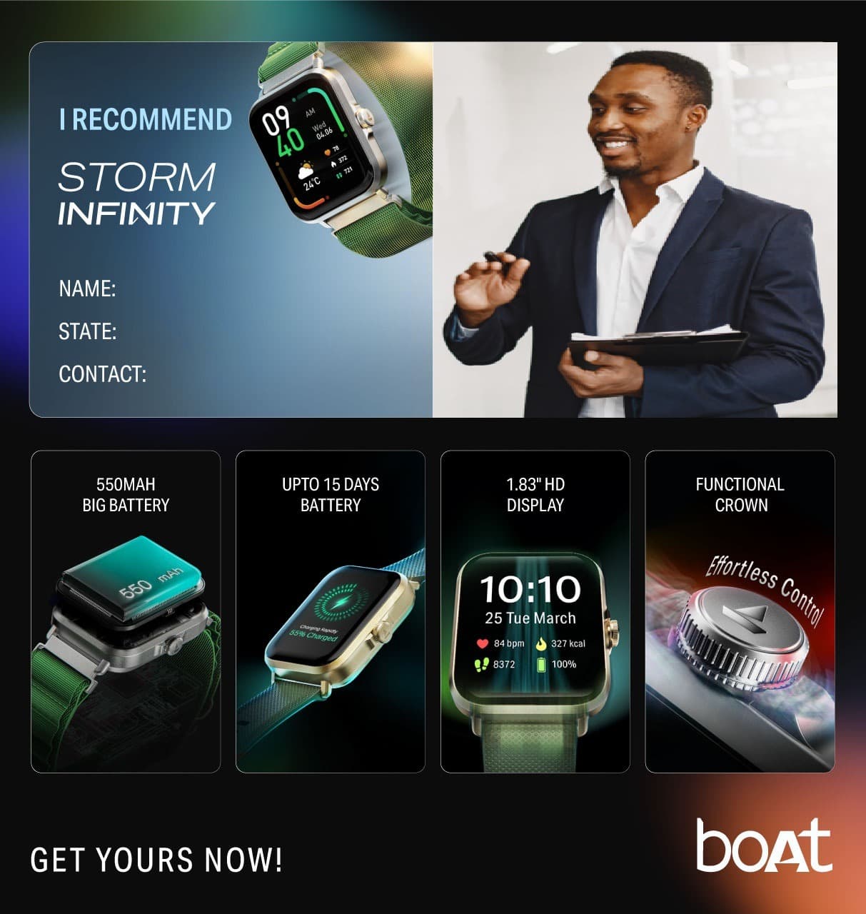 Boat Brand Card
