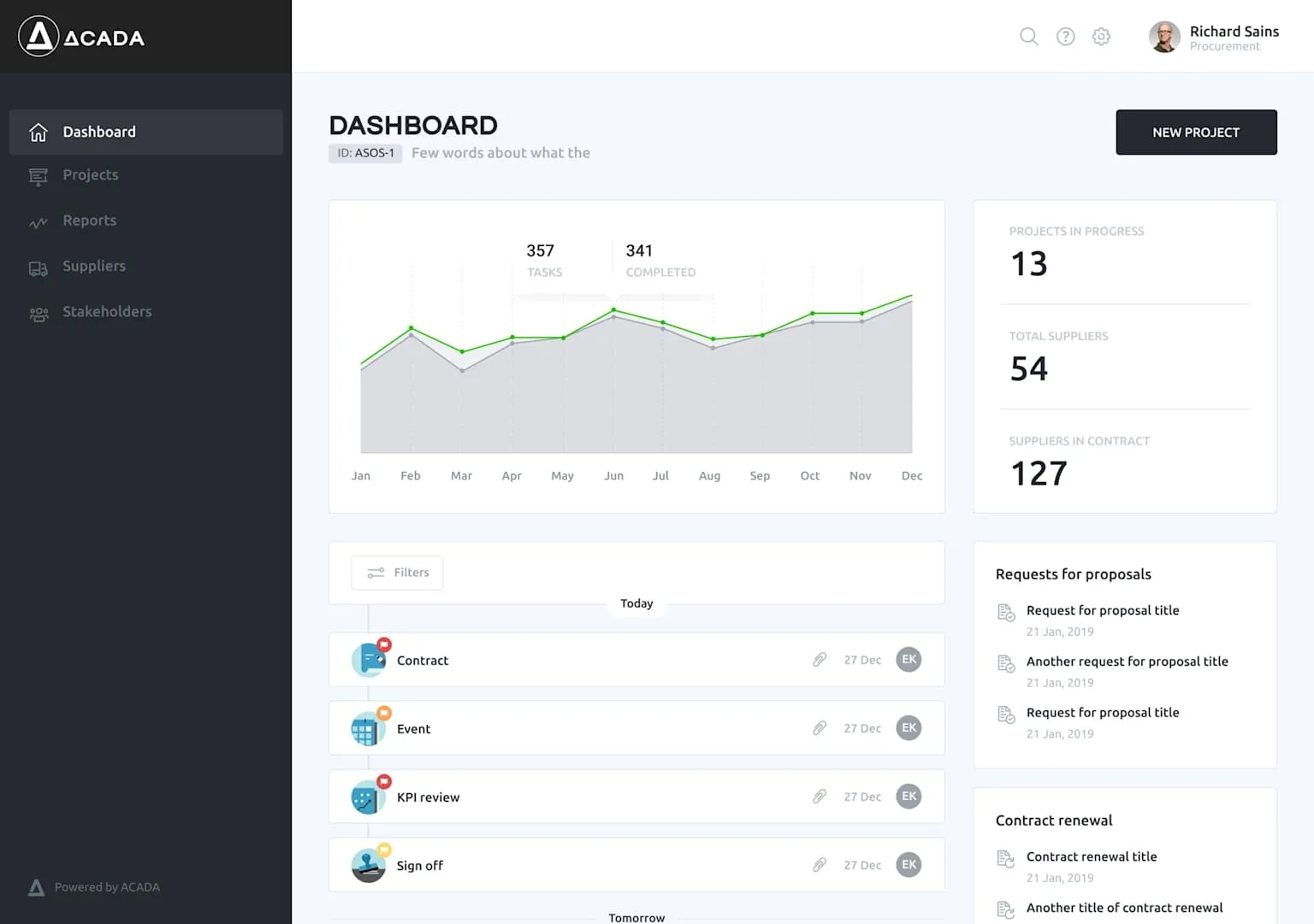 Mobile app development illustration with floating UI elements